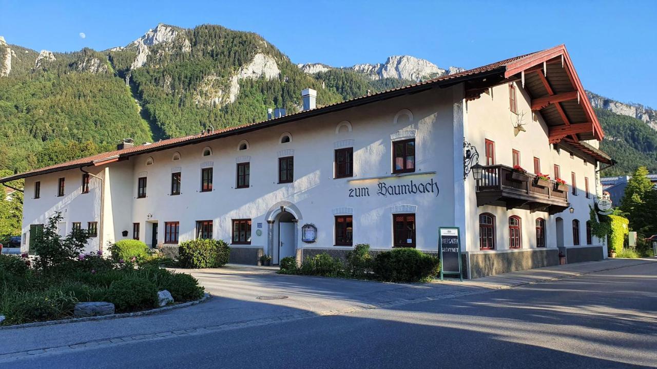 Wirtshaus Zum Baumbach Hotel Aschau im Chiemgau Buitenkant foto